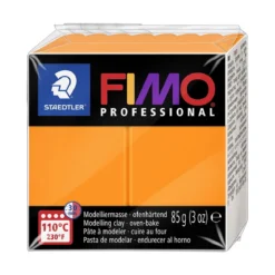 Fimo professional 85g orange – modellera för fina detaljer