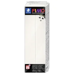 Fimo Professional 454 g porslinsvit – modellera för fina detaljer