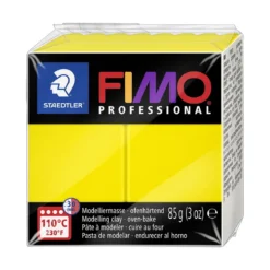 Fimo professional 85g true yellow – modellera för fina detaljer