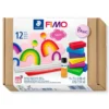 Fimo Soft Basic Set – 9×25g färgglada Fimo-leror och verktyg