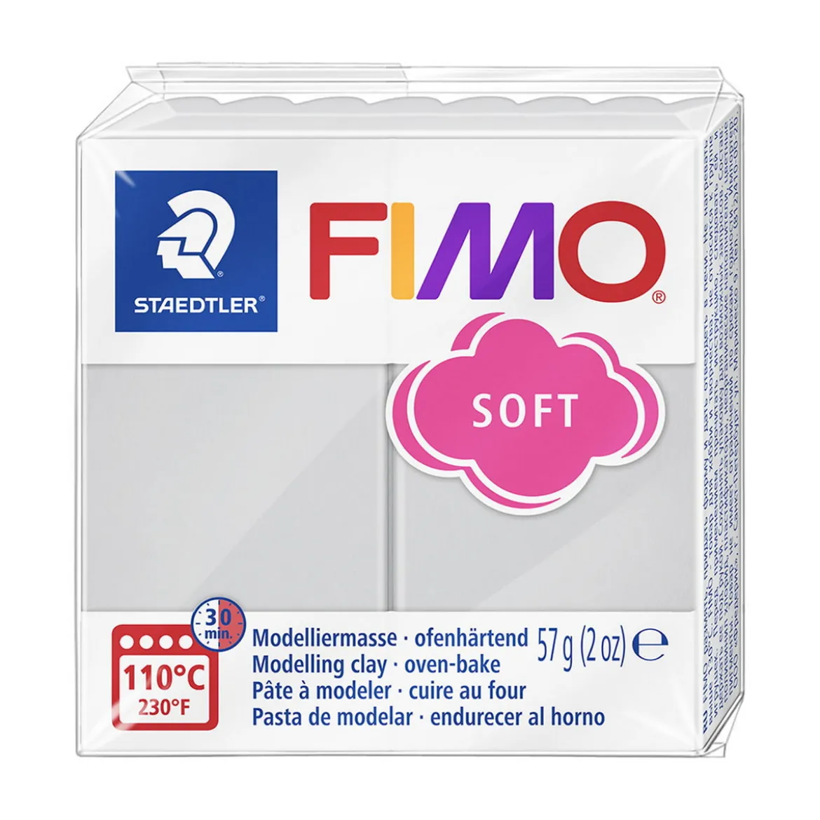 Fimo Soft 57g Dolphin Grey
