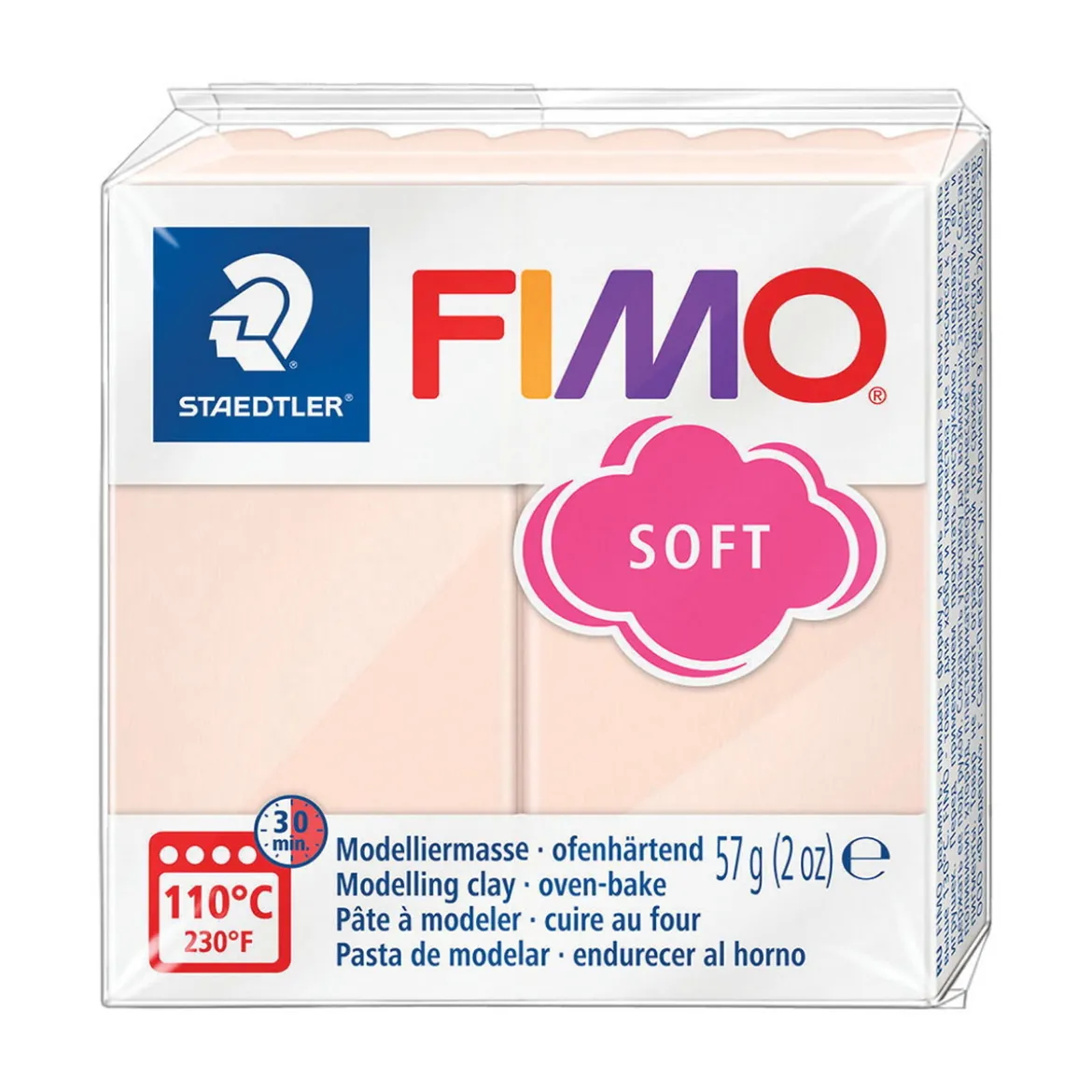 Fimo Soft 57g Light Flesh