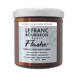 Flashe vinylfärg 125 ml Burnt Sienna 481