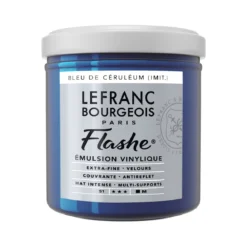 Flashe vinylfärg 125 ml Cerulean Blue Hue / Electric Blue 065/032