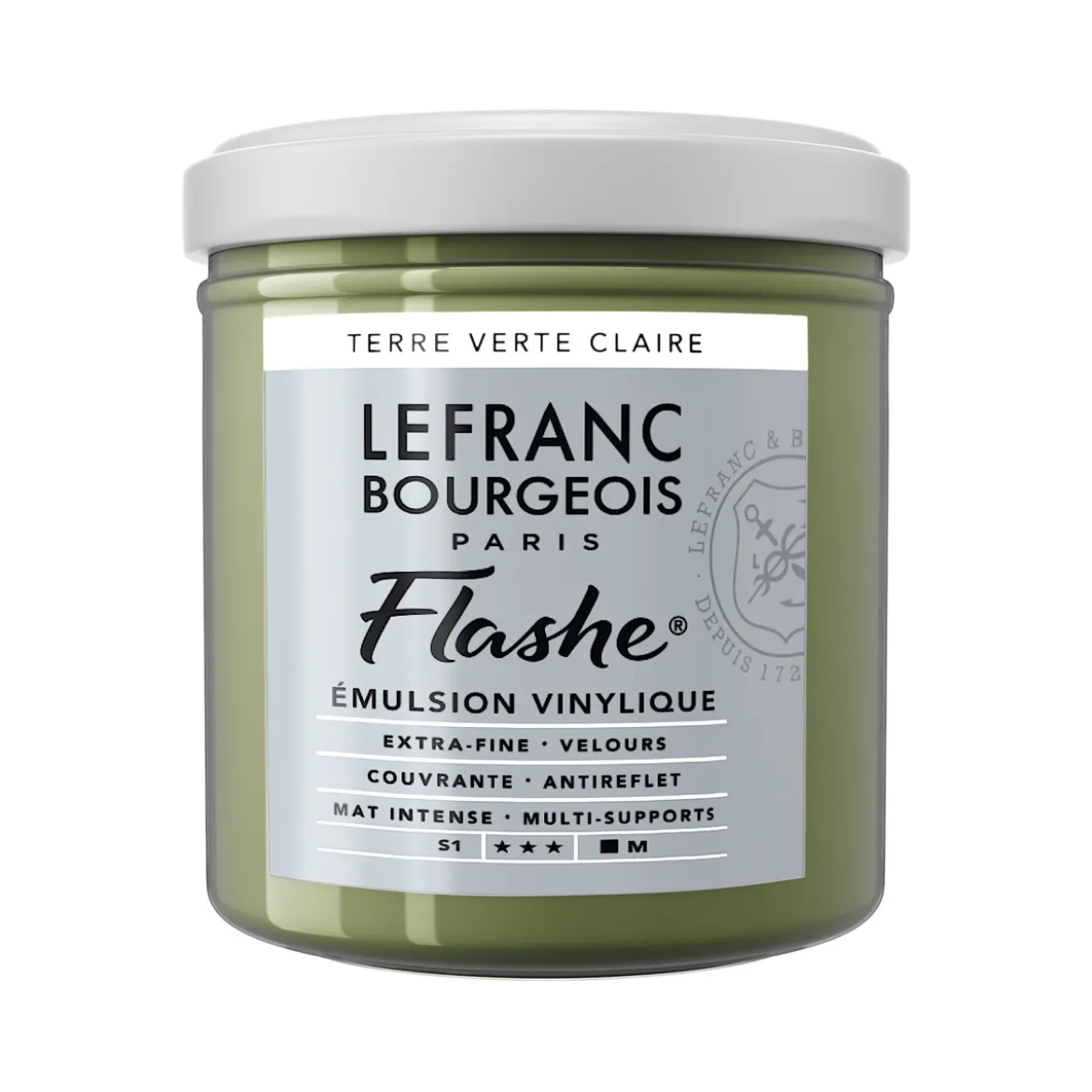 Flashe vinylfärg 125 ml Light Green Earth 880