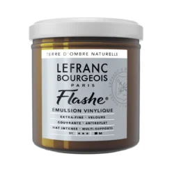 Flashe vinylfärg 125 ml Raw Umber 478