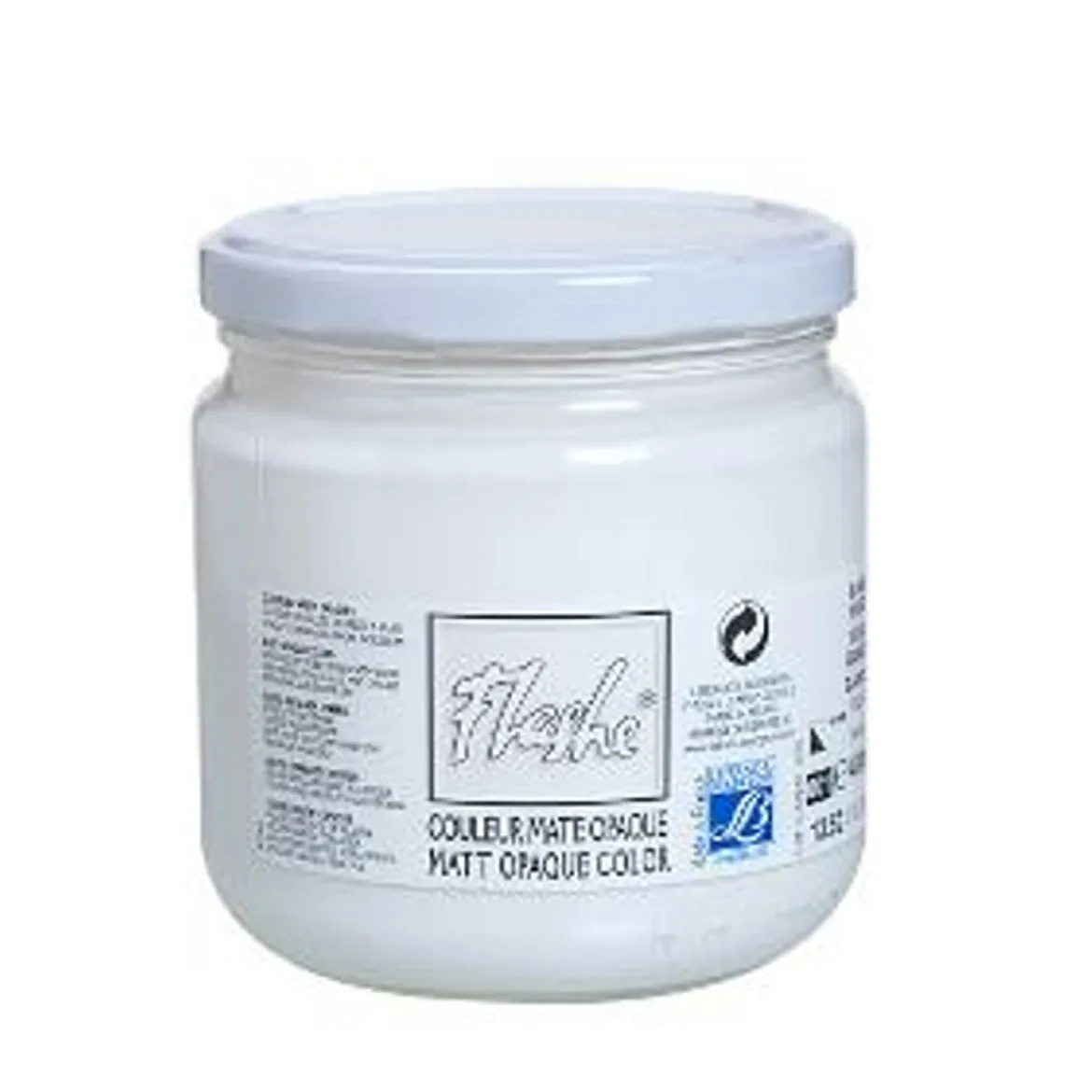 Flashe vinylfärg 125 ml White 001/022