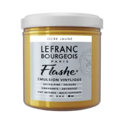 Flashe vinylfärg 125 ml Yellow Ochre 302
