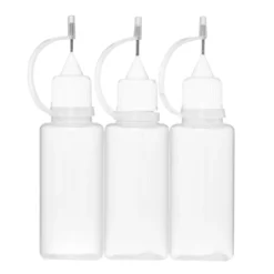 Flaska med nålspets / pipett, 20 ml, 3-pack