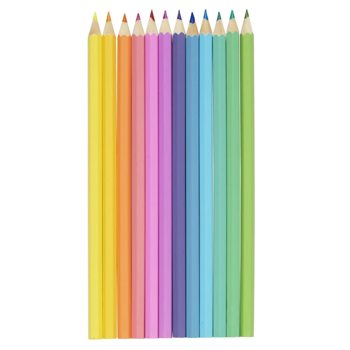 Färgpennor 12p pastell