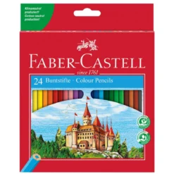 Färgpennor Slott 24p