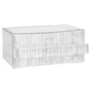 Förvaring för pärlor & smyckesdelar, 3 våningar, 72 fack, 23.5×13×10,5 cm