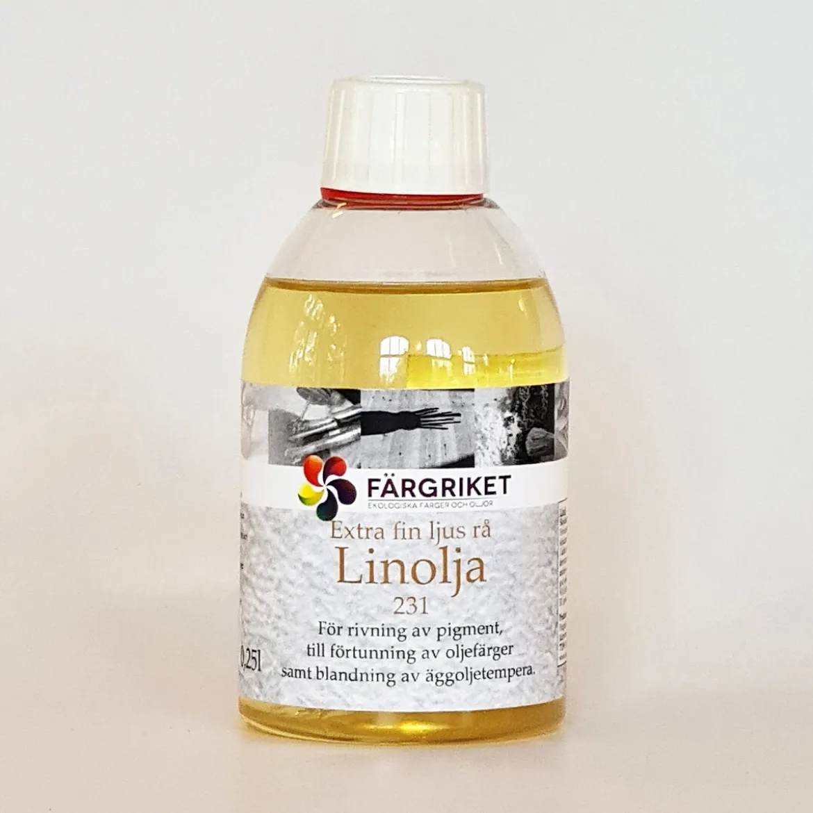 FR Xfin ljus rå linolja 250ml