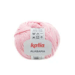 Garn Alabama 50g ljusrosa