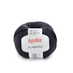 Garn Alabama 50g svart