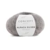 Garn Alpaca silver 25g brun