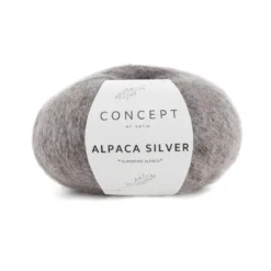 Garn Alpaca silver 25g brun
