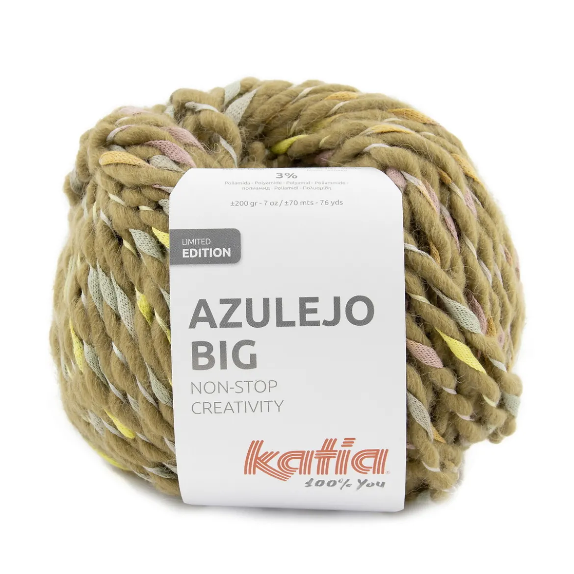 Garn Azulejo Big 200g brun