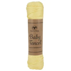 Garn Baby Tencel 50g ljusgul