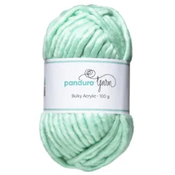 Garn Bulky Acrylic 100g turkos – ett tjockt garn som ger resultat snabbt