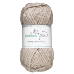Garn Chunky Acrylic 50g beige