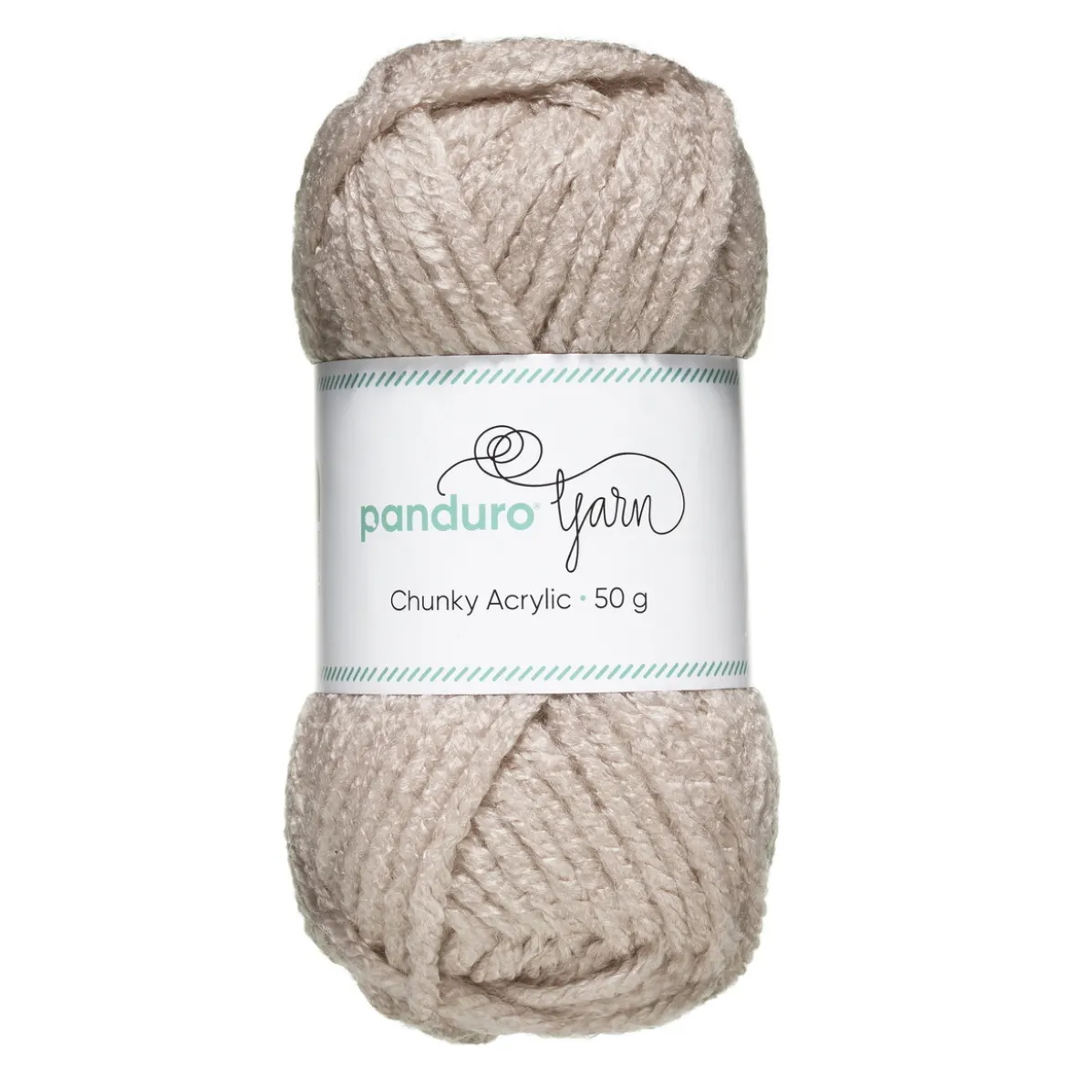 Garn Chunky Acrylic 50g beige