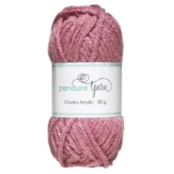 Garn Chunky Acrylic 50g gammelrosa