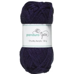 Garn Chunky Acrylic 50g navy
