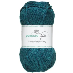 Garn Chunky Acrylic 50g petrol