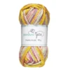 Garn Chunky Acrylic 50g summer pastel multi