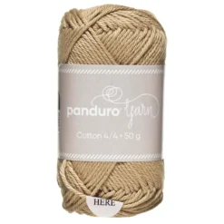 Garn Cotton 4/4 50g beige