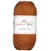 Garn Cotton 8/4 50g bärnsten