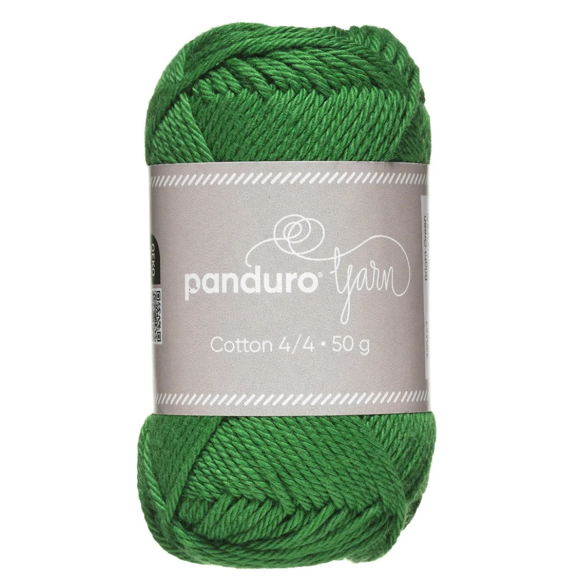 Garn Cotton 4/4 50g grön