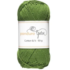 Garn Cotton 8/4 50g grön