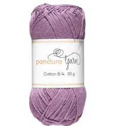 Garn Cotton 8/4 50g lila