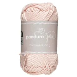 Garn Cotton 4/4 50g ljusrosa