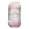 Garn Cotton 8/4 50g ljusrosa