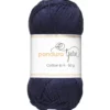 Garn Cotton 8/4 50g mörkblå