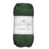 Garn Cotton 8/4 50g mörkgrön