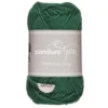 Garn Cotton 4/4 50g mörkgrön