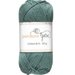 Garn Cotton 8/4 50g petrol