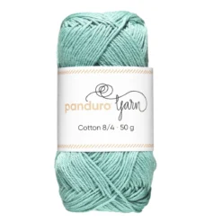 Garn Cotton 8/4 50g turkos