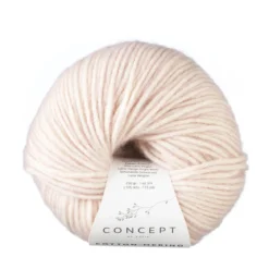 Garn Cotton Merino 50g ljusrosa 103