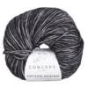 Garn Cotton Merino 50g svart 108