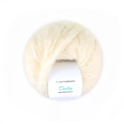 Garn Deilig 50g natural white – colour 1700