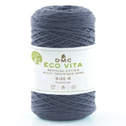 Garn DMC Eco Vita 4 250g – jeansblå 077