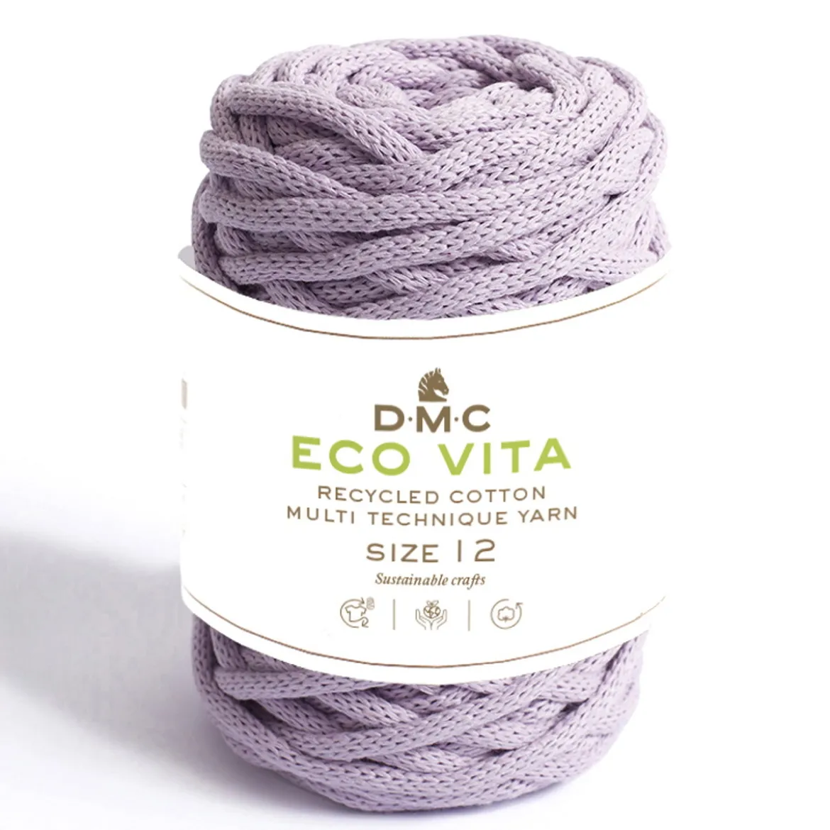 Garn DMC Eco Vita 12 250g – lila 062