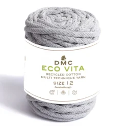 Garn DMC Eco Vita 12 250g – ljusgrå 121