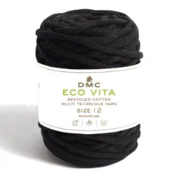 Garn DMC Eco Vita 12 250g – svart 02