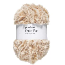 Garn Faux Fur beige 100g